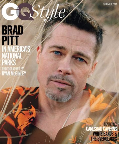 Brad Pitt is the Cover Star of GQ Style Magazine Summer 2017 Issue