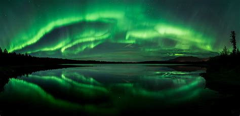 HD wallpaper: Aurora Borealis, 8K, Beach Lake, Alaska, 4K, Northern ...