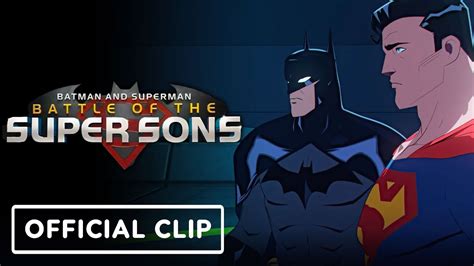 Batman and Superman: Battle of the Super Sons - Official Clip (2022 ...