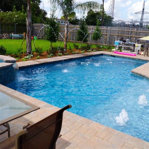 New Orleans Lakeview swimming pool - Crystal Pools and Spas