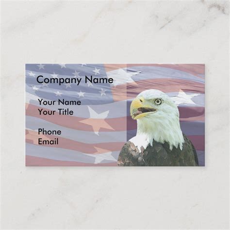 Patriotic Business Card | Zazzle