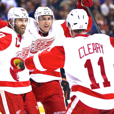 Report Card for Detroit Red Wings' 1st-Round Playoff Series | News ...