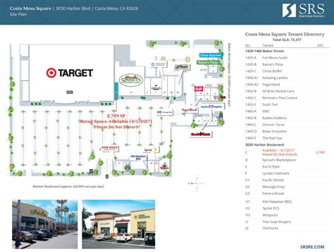 Costa Mesa Square - store list, hours, (location: Costa Mesa, California) | Malls in America