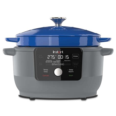 Buy InstantElectric Round Dutch Oven, 6-Quart 1500W, From the Makers of Instant Pot, 5-in-1 ...