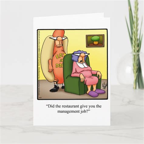 Funny New Job Congratulations Humor Greeting Card | Zazzle.com