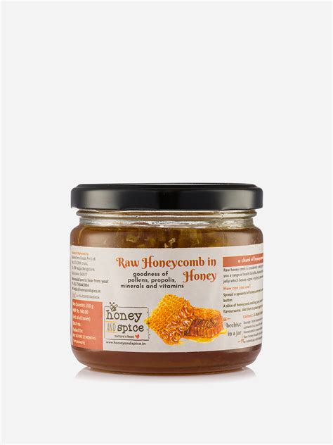 Buy Raw HoneyComb in Honey, 350 gm for Men Online at Best Price | Honey ...