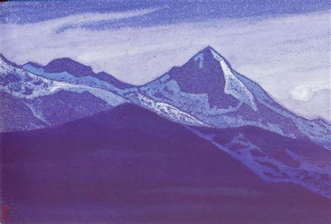 Himalayas - Nicholas Roerich - WikiArt.org