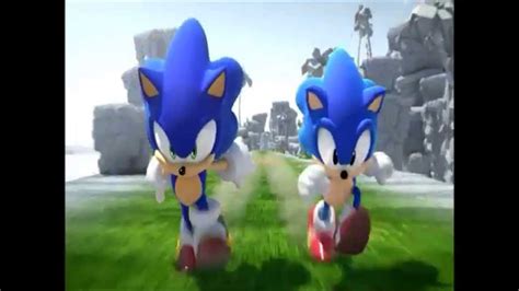 Sonic main menu + SONG Sonic generations [Sega] - YouTube