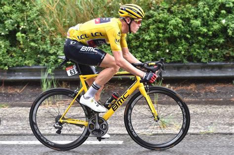 Tour de France 2015 Bikes: Rohan Dennis’ yellow BMC TeamMachine SLR01 ...