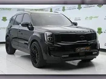 Kia Telluride Black 2020 For Sale in Qatar