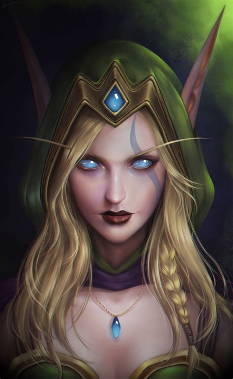 Alleria Windrunner-Practice by Namiko Enomoto Pen name Dunpoe ...