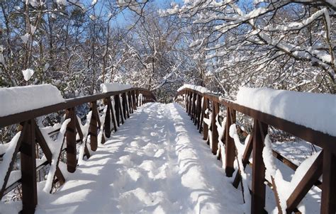 Snow Bridge Wallpapers - 4k, HD Snow Bridge Backgrounds on WallpaperBat