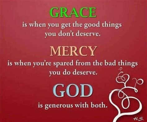 God's grace & mercy | Inspirational quotes god, Grace quotes, Godly life