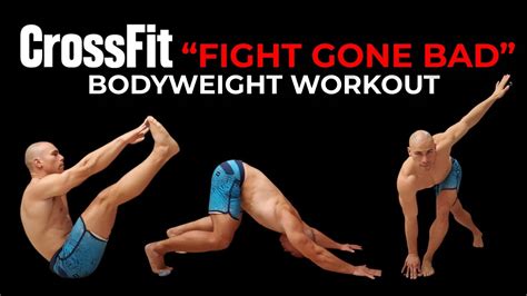 CrossFit "Fight Gone Bad" Style Workout - Bodyweight Edition - YouTube