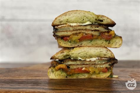 Fried eggplant sandwich - Italian recipes by GialloZafferano