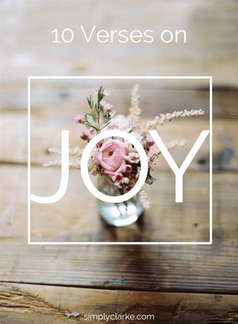 10 Verses on Joy