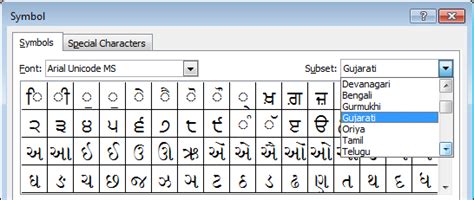 Unicode Standard - All about Gujarati Typing