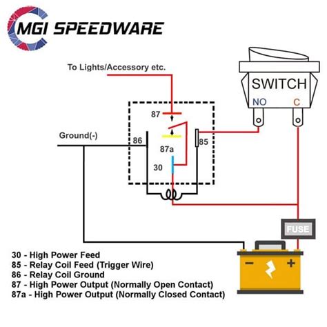 Relay Wiring Diagram Explained