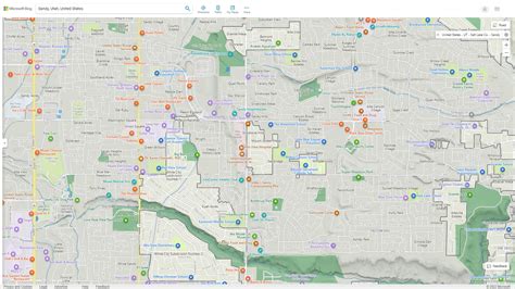 Sandy Utah Map - United States