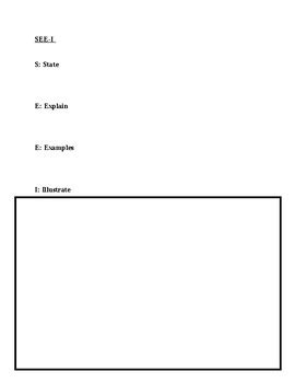 Definition Template by Katrina Szumlas | TPT