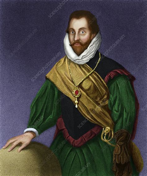 Sir Francis Drake, English explorer - Stock Image - C002/0917 - Science Photo Library