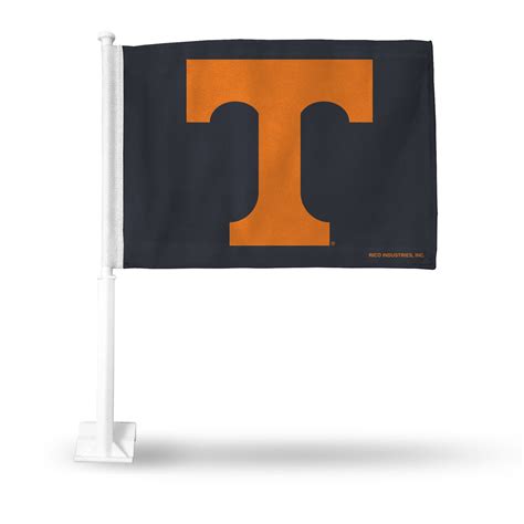 University Of Tennessee (Orange T On Grey) Car Flag | Car flags, Flag ...