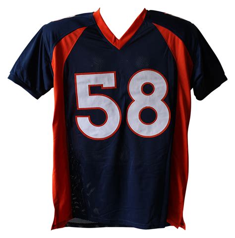 Von Miller Autographed/Signed Denver Broncos Blue XL Jersey JSA 24195 – Denver Autographs