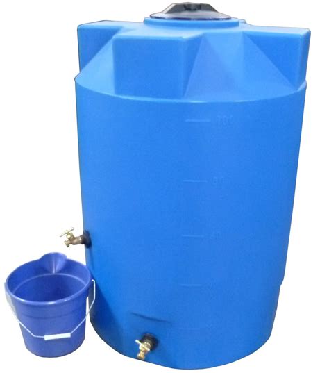 PolyMart 100 Gallon Emergency Plastic Water Storage Tank