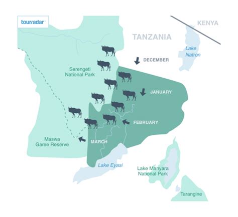 Ngorongoro Maps of Conservation Area & Crater - TourRadar