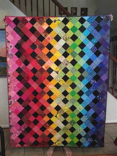 Rainbow Drops Quilt Pattern - Crafts of the Mommy