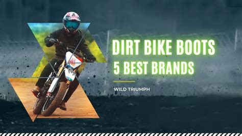 Top 5 Dirt Bike Boot Brands That’ll Maximize Your Performance!