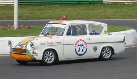 Ford Anglia 105E (C) (CHTC) | Ford anglia, Old race cars, Ford