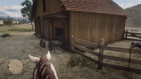 Missing squirel statue. Cart not in pen? : r/reddeadredemption2