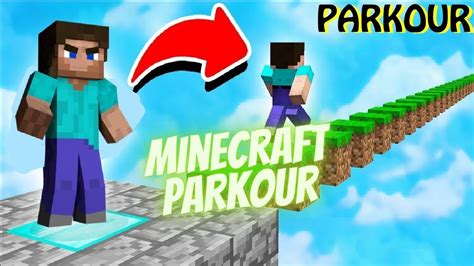 Minecraft parkour challenge - YouTube