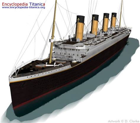 RMS Titanic : Plan of Profile