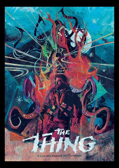 The Thing by Dom Bittner - Home of the Alternative Movie Poster -AMP-