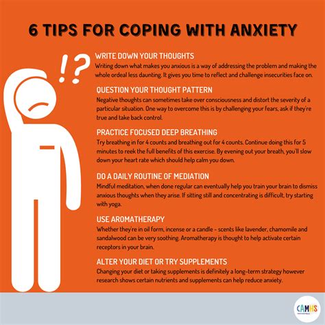 6 Tips For Coping With Anxiety ? – CAMHS Professionals