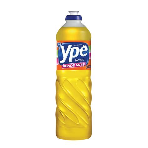 DETERGENTE YPE NEUTRO 500ML - YPE | Gaveteiro