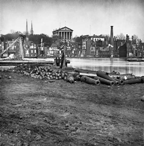 Posterazzi: Civil War Richmond 1865 Nview Of The Burned District Along ...