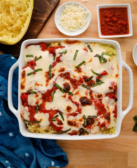 Spaghetti Squash Lasagna - I Heart Vegetables