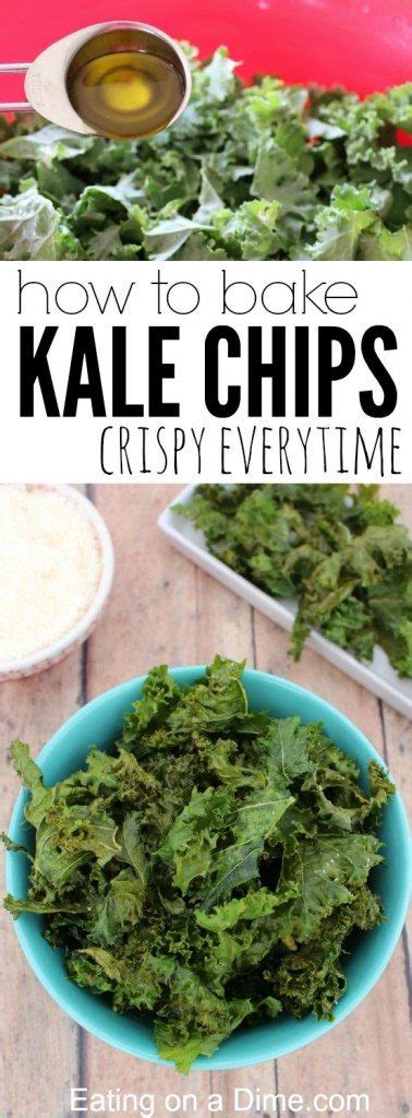 Oven baked kale chips recipe - Perfectly Crispy in minutes!