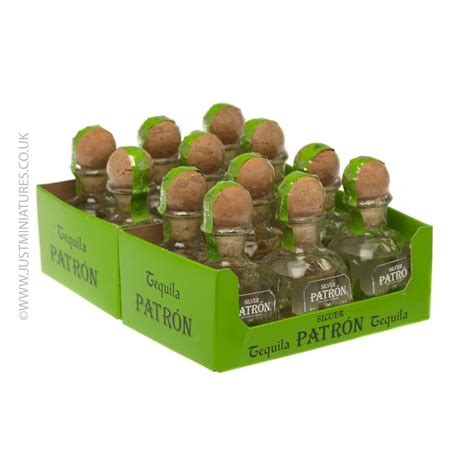 Mini Patron Tequila Silvers | Patron silver tequila, Patron tequila, Silver tequila