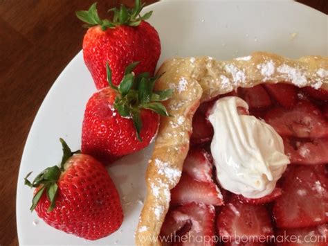 Easy Strawberry Tart Recipe - Pretty Handy Girl