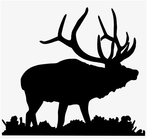 Deer Head Silhouette Png Download - Elk Clipart Transparent PNG - 1668x1491 - Free Download on ...