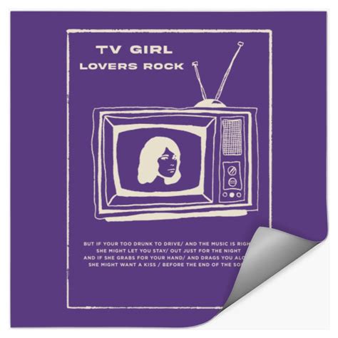 Tv Girl Stickers - Tv Girl Stickers - Tv Girl