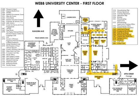 Odu Webb Center Map - Pacific Centered World Map