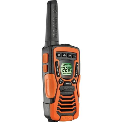 Cobra Rugged 37-Mile 2-Way Radio - Walkie Talkies - Waterproof with ...