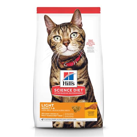 Hill's Science Diet Light Adult Cat Food | Petco