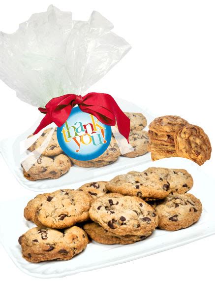 Thank You Chocolate Chip Butter Cookie Gifts