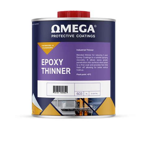 Epoxy Thinner | Omega Paints | Shop Paint Today